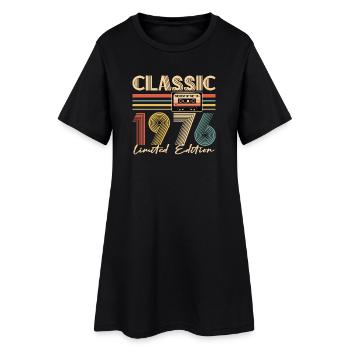 50th birthday, 50 years - Women’s T-Shirt Dress - black - Front