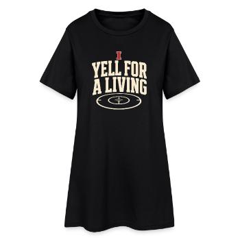 Catcheur - Maman Lutte - Maman Tapis - Maman Cadeau - Robe T-shirt Femme - noir - Devant
