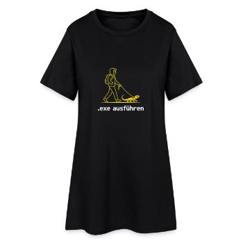 Lustige Admin Geschenke Sys Admin Programmierer - Frauen T-Shirt-Kleid - Schwarz - Vorne