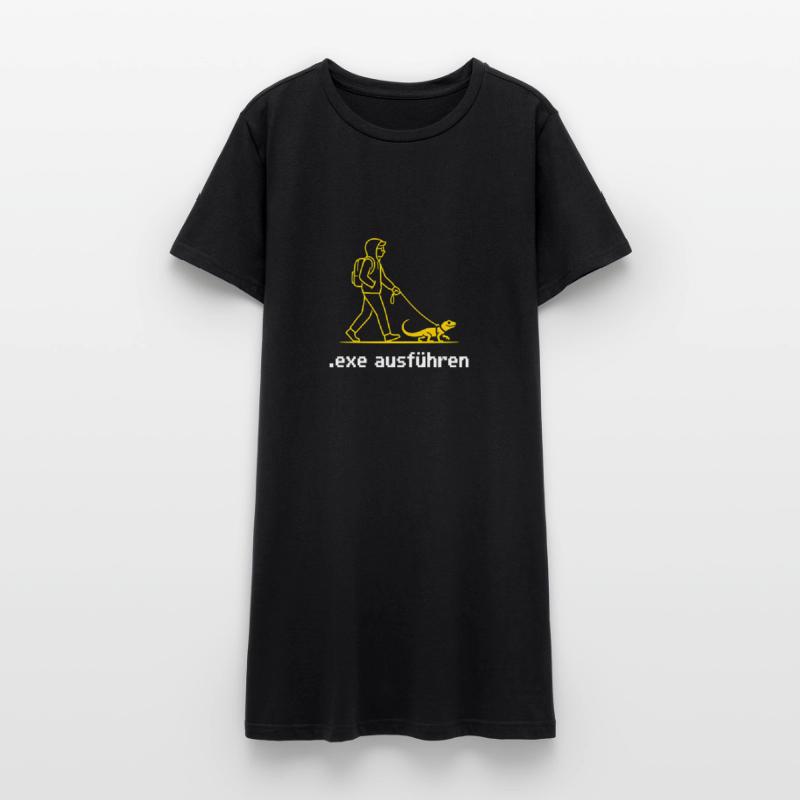 Lustige Admin Geschenke Sys Admin Programmierer Frauen T-Shirt-Kleid