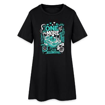 One More Gamer Lament Gaming - Women’s T-Shirt Dress - black - Front