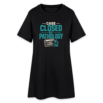 Semaine du laboratoire de pathologie, Diagnostic, - Robe T-shirt Femme - noir - Devant