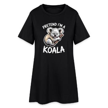 Dictons du koala Koalas Cadeau drôle de koala - Robe T-shirt Femme - noir - Devant