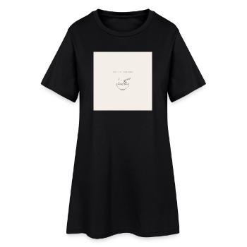 Ramen is my love language  - Frauen T-Shirt-Kleid - Schwarz - Vorne