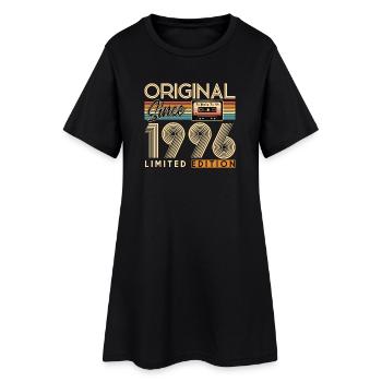30e anniversaire, 30 ans - Robe T-shirt Femme - noir - Devant