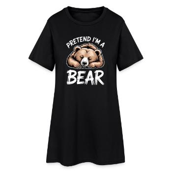 Dictons des ours Ours Ours Drôle Cadeau - Robe T-shirt Femme - noir - Devant