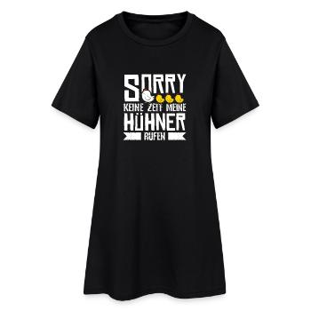 Hühnerflüsterer Huhn Hühnerhalter Hühner - Frauen T-Shirt-Kleid - Schwarz - Vorne