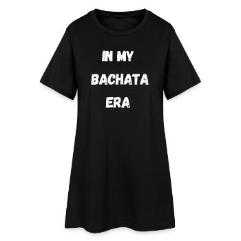 Ère de la bachata - Robe T-shirt Femme - noir - Devant