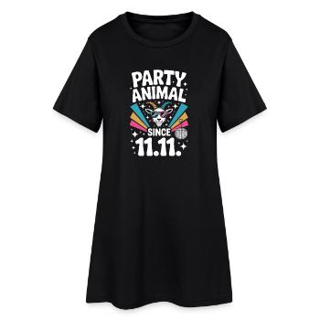 Karneval Party Kölner Animal Since 11.11. Köln - Women’s T-Shirt Dress - black - Front