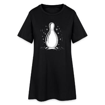 Bowling - Women’s T-Shirt Dress - black - Front