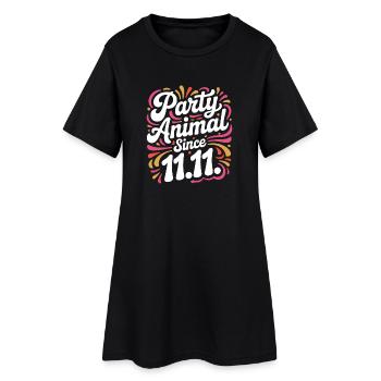 Karneval Party Kölner Animal Since 11.11. Köln - Women’s T-Shirt Dress - black - Front