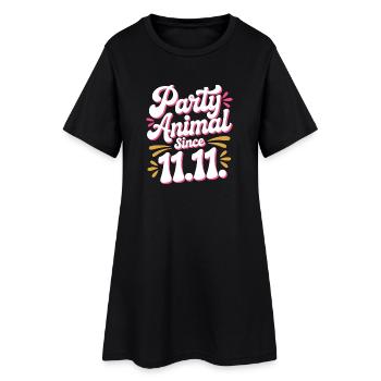 Karneval Party Kölner Animal Since 11.11. Köln - Women’s T-Shirt Dress - black - Front