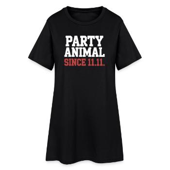 Karneval Party Kölner Animal Since 11.11. Köln - Women’s T-Shirt Dress - black - Front