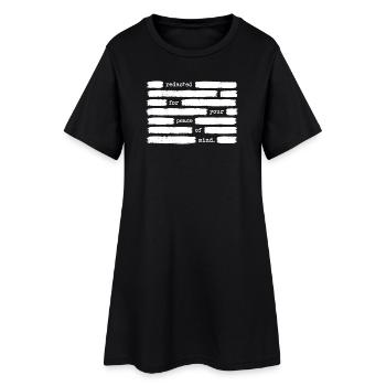 Un blackout pour des raisons de sécurité. Gouvernement - Robe T-shirt Femme - noir - Devant