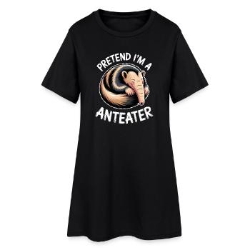 Dictons des fourmiliers Drôle de cadeau de fourmilier - Robe T-shirt Femme - noir - Devant