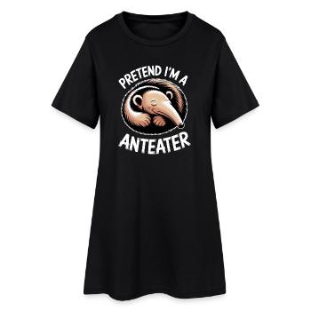 Dictons des fourmiliers Drôle de cadeau de fourmilier - Robe T-shirt Femme - noir - Devant