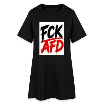 Produits dérivés FCK Afd - Robe T-shirt Femme - noir - Devant
