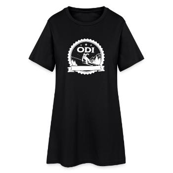 Tour ODI - Robe T-shirt Femme - noir - Devant