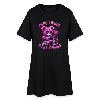 Pastel Goth Soft Goth Gaming Gamer - Robe T-shirt Femme - noir - Devant