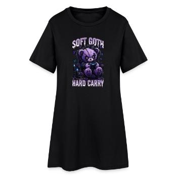 Pastel Goth Soft Goth Gaming Gamer - Robe T-shirt Femme - noir - Devant