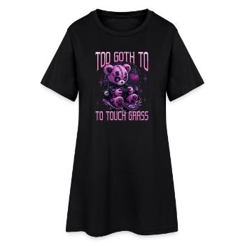 Pastel Goth Soft Goth Gaming Gamer - Robe T-shirt Femme - noir - Devant