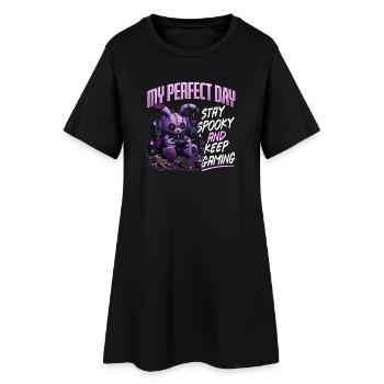 Pastel Goth Soft Goth Gaming Gamer - Robe T-shirt Femme - noir - Devant