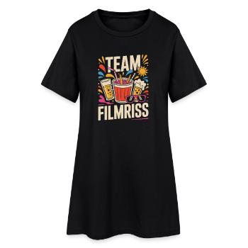 Équipe de Majorque Filmriss Party JGA Équipe de la fête Malle - Robe T-shirt Femme - noir - Devant
