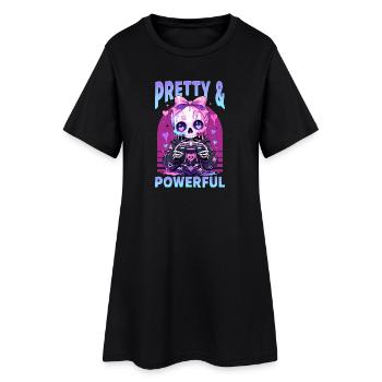 Pastel Goth Soft Goth Gaming Gamer - Robe T-shirt Femme - noir - Devant