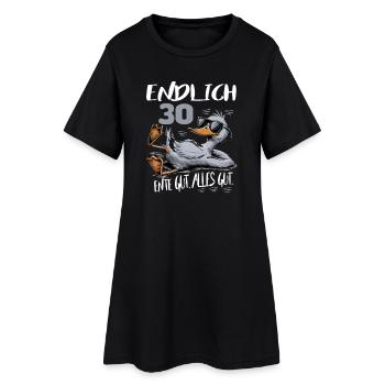 Geburtstag Ente Gut Alles Gut 30 Jahre Comic - Frauen T-Shirt-Kleid - Schwarz - Vorne