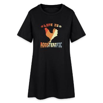 Farm Witz - Robe T-shirt Femme - noir - Devant
