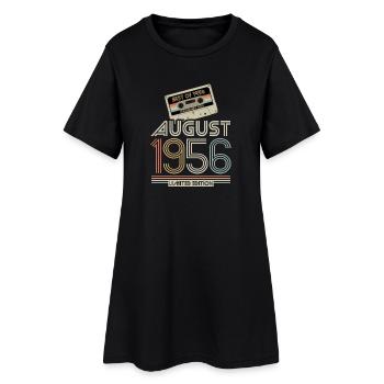 Cassette | Meilleur d’août 1956 | Édition limitée - Robe T-shirt Femme - noir - Devant