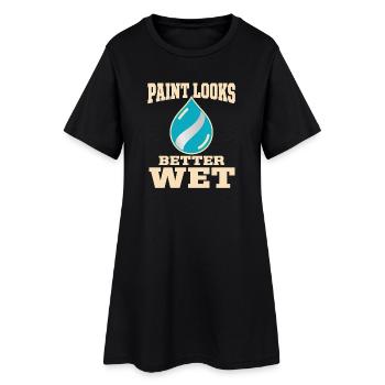 Detaileur de garage Detailing de voitures Detailer de voitures - Robe T-shirt Femme - noir - Devant