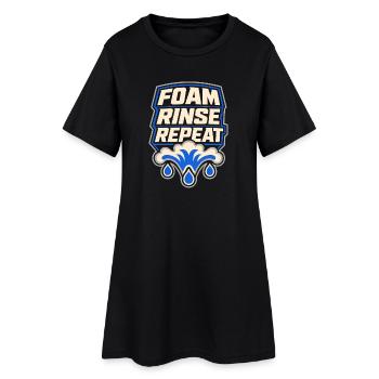 Detaileur de garage Detailing de voitures Detailer de voitures - Robe T-shirt Femme - noir - Devant