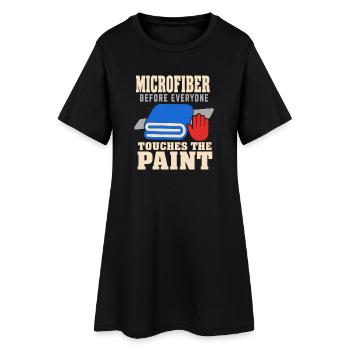 Garage Detailer Car Detailing Car Detailer - Women’s T-Shirt Dress - black - Front