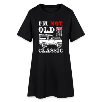 I_Am_Not_Old_I_Am_Classic - Women’s T-Shirt Dress - black - Front