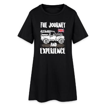 The_Journey_and_Experience - Women’s T-Shirt Dress - black - Front