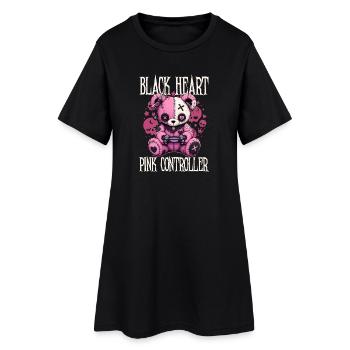 Pastel Goth Soft Goth Gaming Gamer - Robe T-shirt Femme - noir - Devant