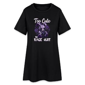 Pastel Goth Soft Goth Gaming Gamer - Robe T-shirt Femme - noir - Devant