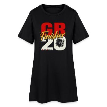GR20 Finisher cadeau randonnée Corse - Robe T-shirt Femme - noir - Devant