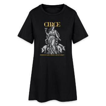 Circé - Déesse de la Magie et de la Sorcellerie - Robe T-shirt Femme - noir - Devant