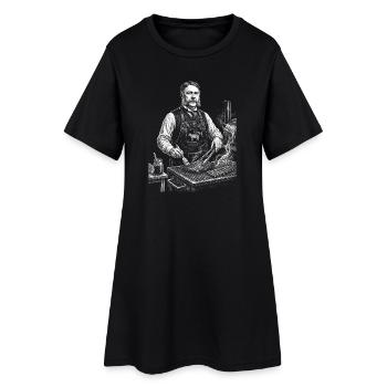 Chester A Arthur Grilling BBQ - Robe T-shirt Femme - noir - Devant