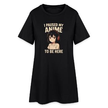 Break Anime - Robe T-shirt Femme - noir - Devant