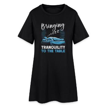 Anesthésiste Tranquility The Table Anesthesia - Robe T-shirt Femme - noir - Devant