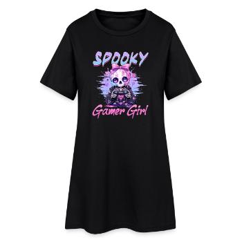 Pastel Goth Soft Goth Gaming Gamer - Robe T-shirt Femme - noir - Devant