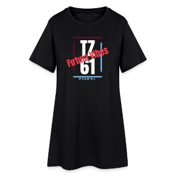 Firtina Vibes Trabzon - Robe T-shirt Femme - noir - Devant