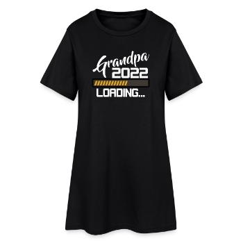 Grand-père en charge 2022 - Robe T-shirt Femme - noir - Devant