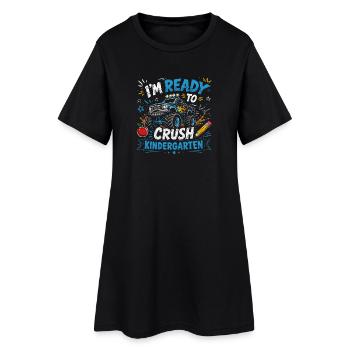 I'm Ready to Crush Kindergarten First Day of Boys - Robe T-shirt Femme - noir - Devant