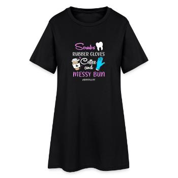 dentist - Women’s T-Shirt Dress - black - Front