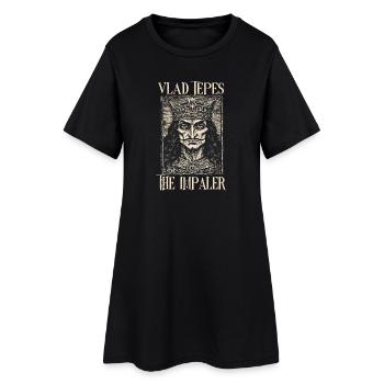 Vlad Tepes: The Impaler Gothic - Women’s T-Shirt Dress - black - Front