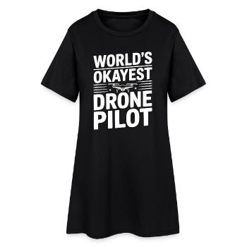 Le pilote de drone le plus correct du monde - Robe T-shirt Femme - noir - Devant